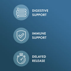 90 delayed-release capsules displayed for Biothin Probiotic