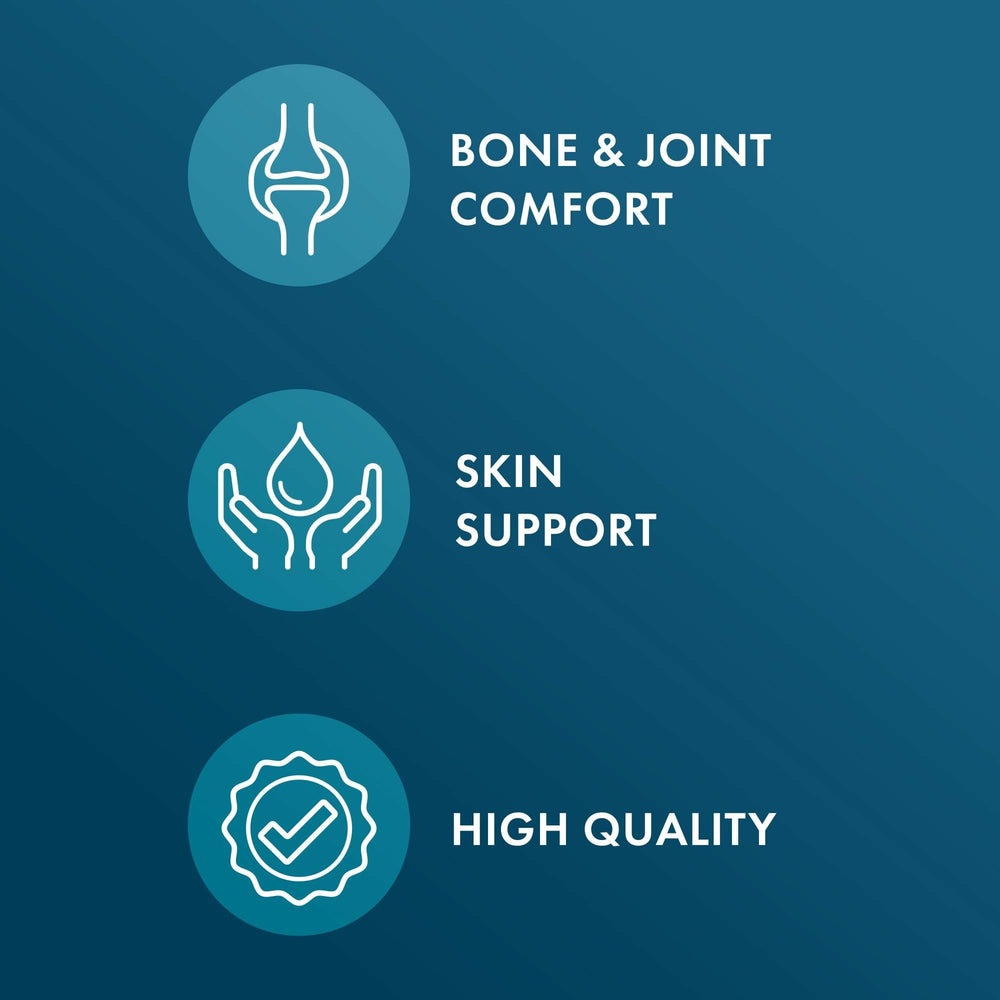 Close-up of strontium and boron minerals for bone health