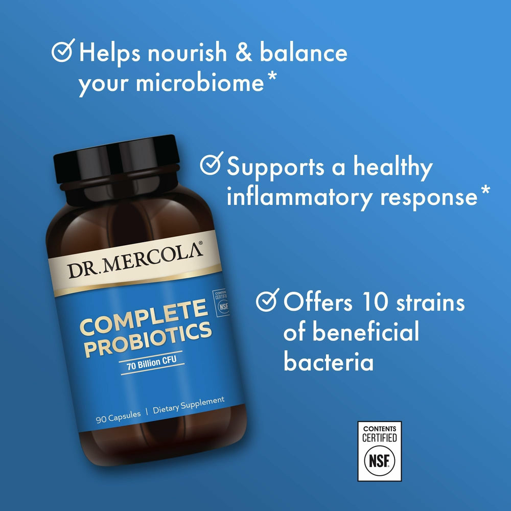 Probiotic strains illustration for complete probiotics