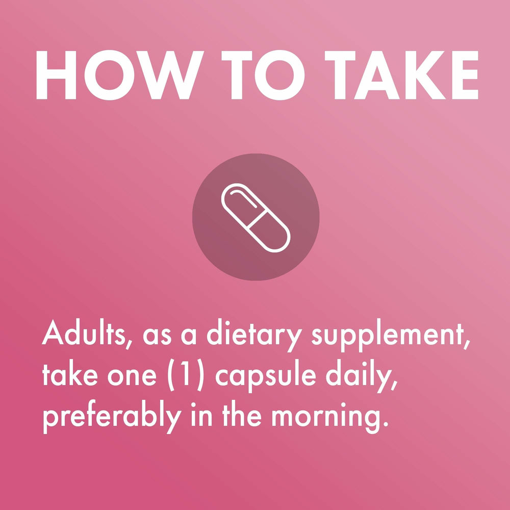 Ingredient panel of the probiotic supplement
