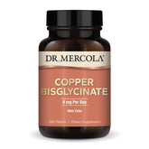 Dr. Mercola Copper Bisglycinate Mini Tabs bottle