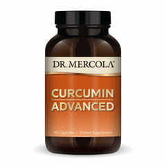 Dr. Mercola Curcumin Advanced bottle front label