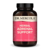 Dr. Mercola Herbal Adrenal Support bottle with outer packaging