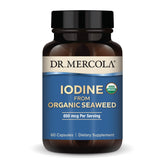 Dr. Mercola Iodine from Organic Seaweed bottle and label