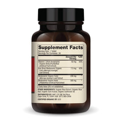 Dr. Mercola Iron from Organic Curry bottle with label visible