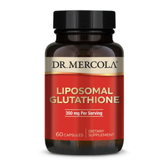 Dr. Mercola Liposomal Glutathione bottle with 60 capsules
