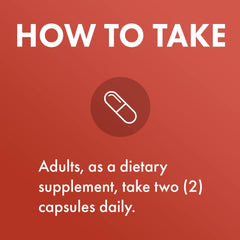 60 capsules with healthy lifestyle backdrop