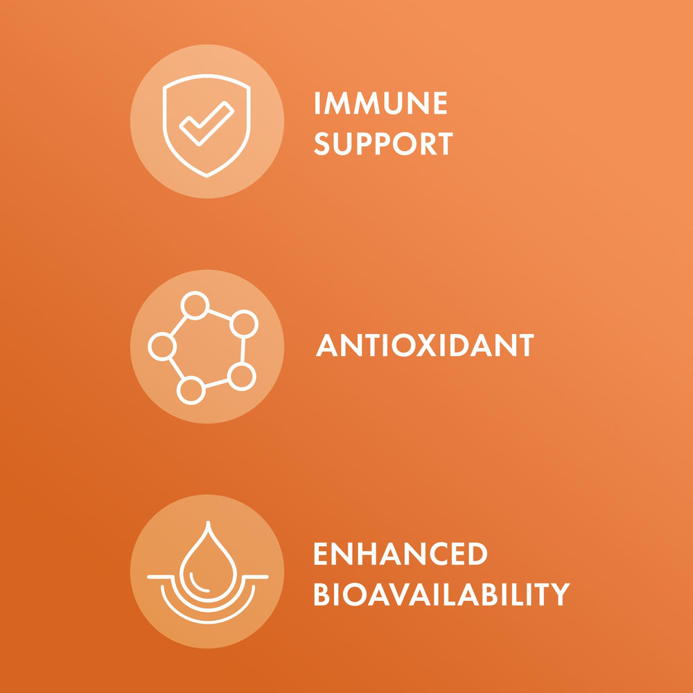 Nutrition facts panel on Dr. Mercola Liposomal Vitamin C bottle