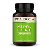 Dr. Mercola Methyl Folate 5 mg capsules bottle label