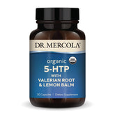 Dr. Mercola Organic 5-HTP with Valerian & Lemon Balm bottle