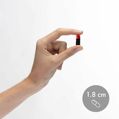 Bottle shows 30 capsules serving size on label