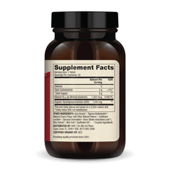 Close-up of a cherry-flavored Vitamin B12 chewable tablet (1,000 mcg)