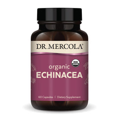 Dr. Mercola Organic Echinacea bottle and label