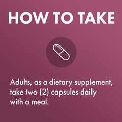 Dietary supplement bottle on white background