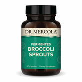 Dr. Mercola Organic Fermented Broccoli Sprouts bottle with capsules