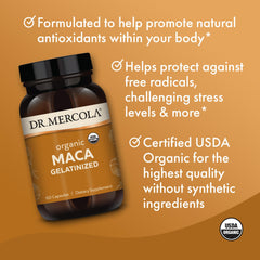 Peruvian maca roots used in Dr. Mercola Maca product