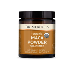 Dr. Mercola Organic Maca Powder Gelatinized container 2.69 oz (45 servings)