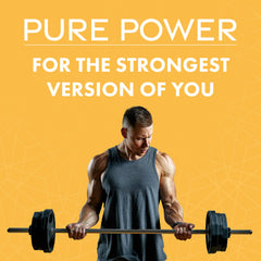 Melted chocolate image hints at shipping conditions in heat for Pure Power Bars.