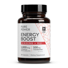 Dr. Mercola Pure Power Energy Boost bottle on white background