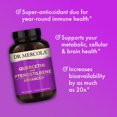 High-bioavailability Quercetin formula label