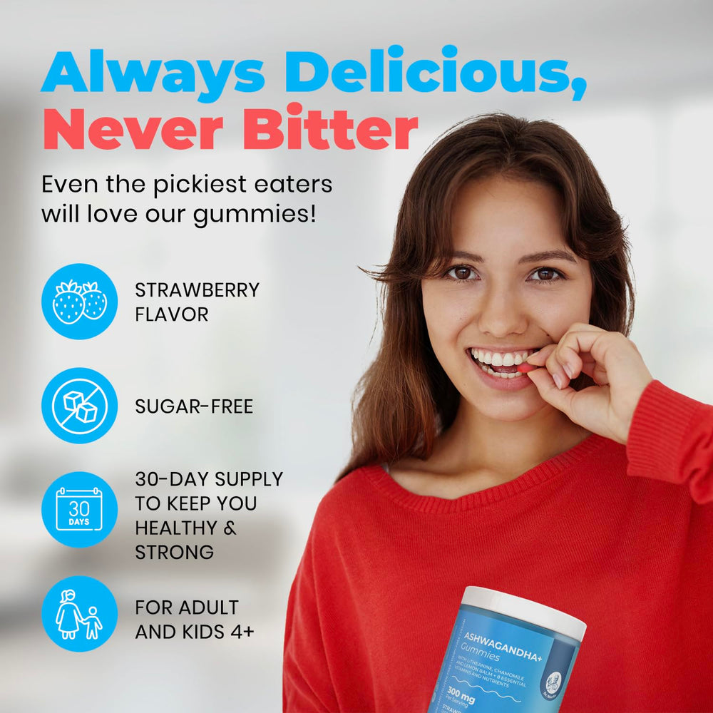 300 mg Ashwagandha per serving