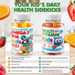 DR MORITZ Kids Multivitamin Gummies 60 count bottle front view