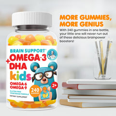 Ingredients and nutrition facts for DR. MORITZ vegan omega-3 gummies