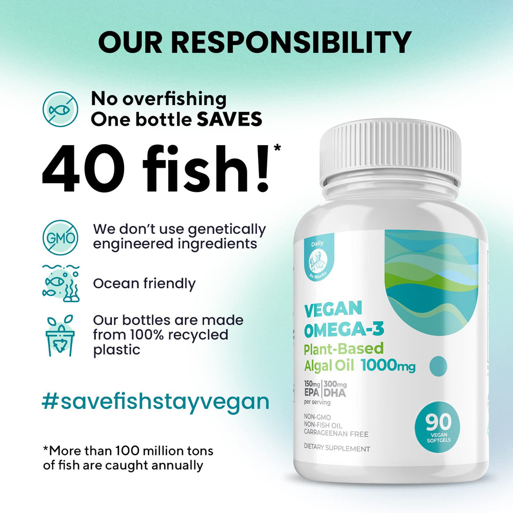 Plant-based ingredients in DR. MORITZ vegan omega-3 softgels