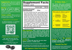 Graphic showing 13 probiotic strains