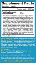Close up of Dr Ohhiras Probiotics Professional Formula bottle label