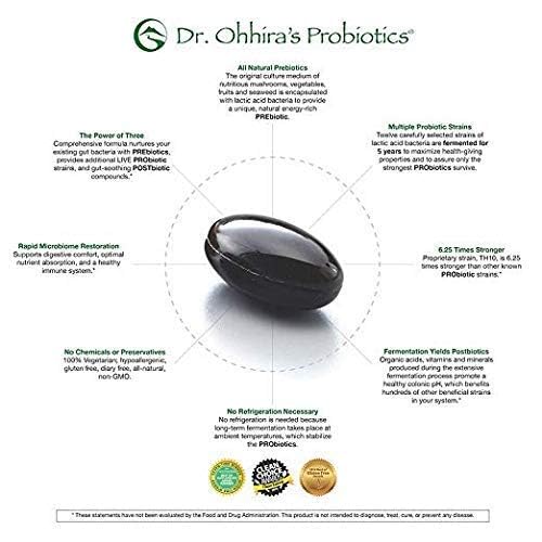 Bonus travel size samples for Dr Ohhiras Probiotics