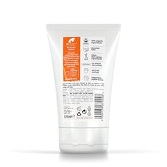 Dr Organic Manuka Honey Foot Cream on rough heel highlighting softening benefits