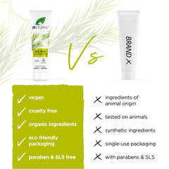 Back view of toothpaste box with ingredients (illustrative)