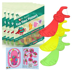 Dr. Ram's Fun Flexi Flossers for Kids 300-count package