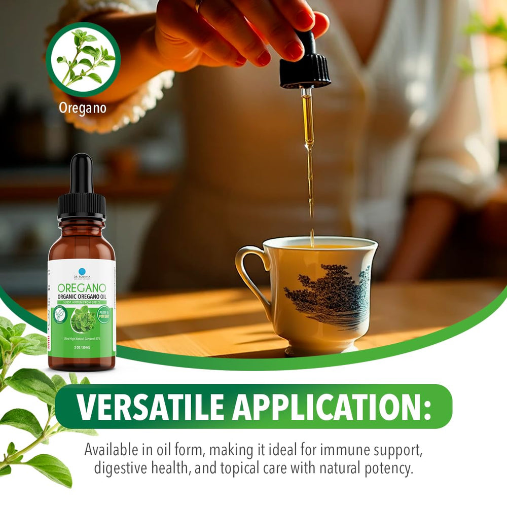 Wild Greek oregano source used for the drops