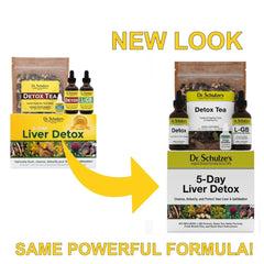 Front packaging of Dr. Schulze's 5-Day Liver Detox