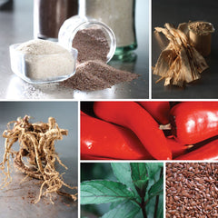 Dr. Schulze's Intestinal Formula #2 teaspoon serving demonstrates easy daily dosing