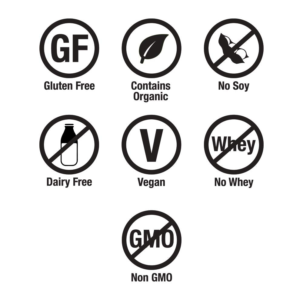 Graphic showing 12 organic fruits, vegetables, and herbs