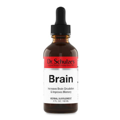 Bottle of Dr. Schulze's Brain Formula 2 oz