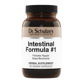 Front hero shot of Dr. Schulze's Intestinal Formula #1 bottle