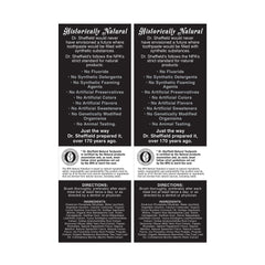 Dr. Sheffield’s Natural Toothpaste Extra-Whitening 2-Pack - side view