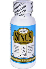 Dr. Shen's Sinus tablets front view for natural nasal relief options.