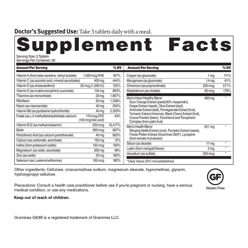 Close-up of bottle label highlighting Vitamin D 1000 IU