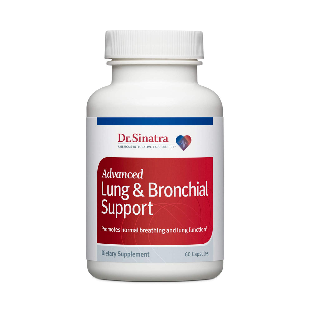 Dr. Sinatra Lung & Bronchial Support bottle on white background