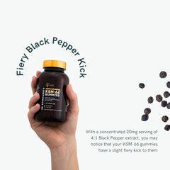 Black Pepper 4:1 Extract feature on packaging