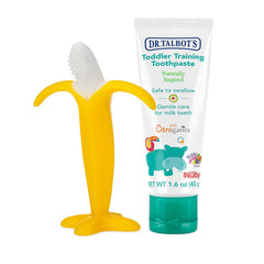 Tube of Dr. Talbot's Toddler Training Toothpaste, 1.6 oz, safe to swallow