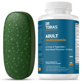 Dr. Tobias adult multivitamin bottle front view for women and men
