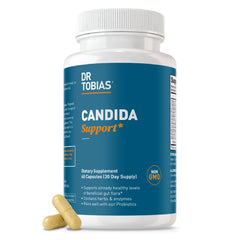 Dr. Tobias Candida Support bottle - front view