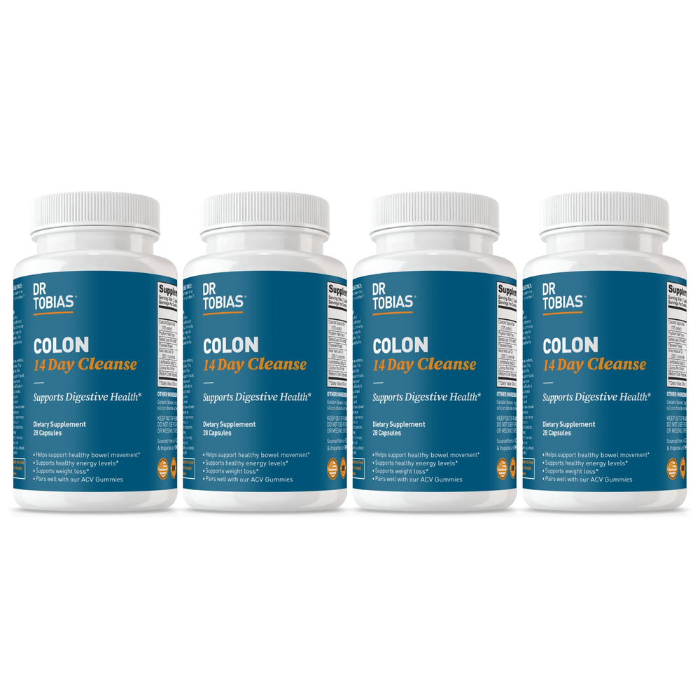 Dr. Tobias Colon Cleanse bottle with 28 capsules