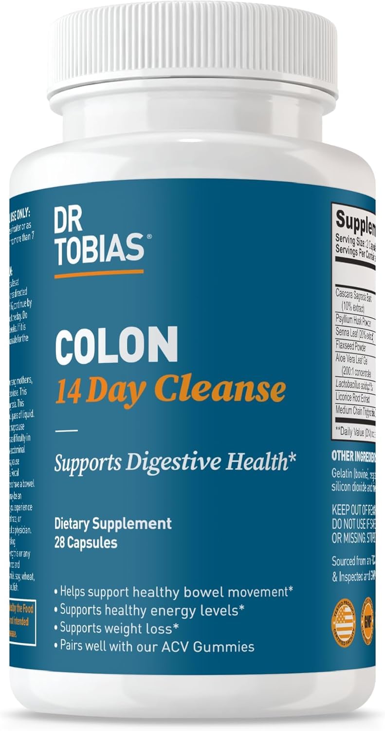 Dr. Tobias Colon Cleanse bottle front view